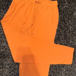 Orange trousers